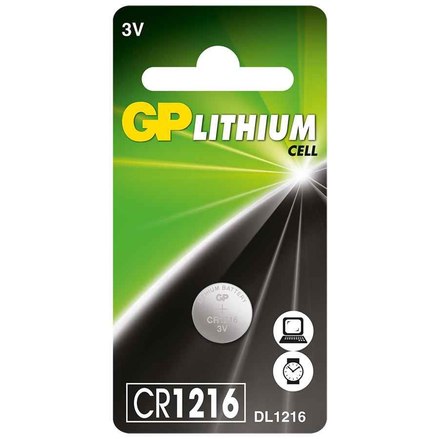 GP Lithium CR2016 3V Coin Cell Battery BATT3016 COS Complete