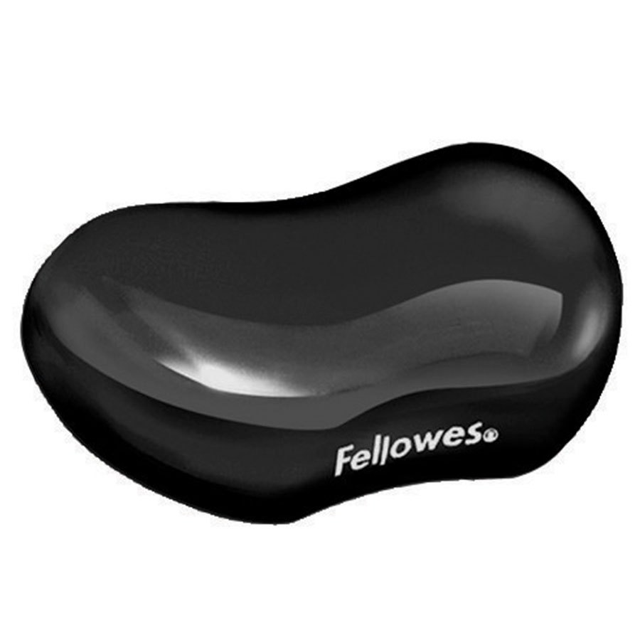 Fellowes Wrist Rest Support Gel Black DATA5030 COS Complete Office Supplies