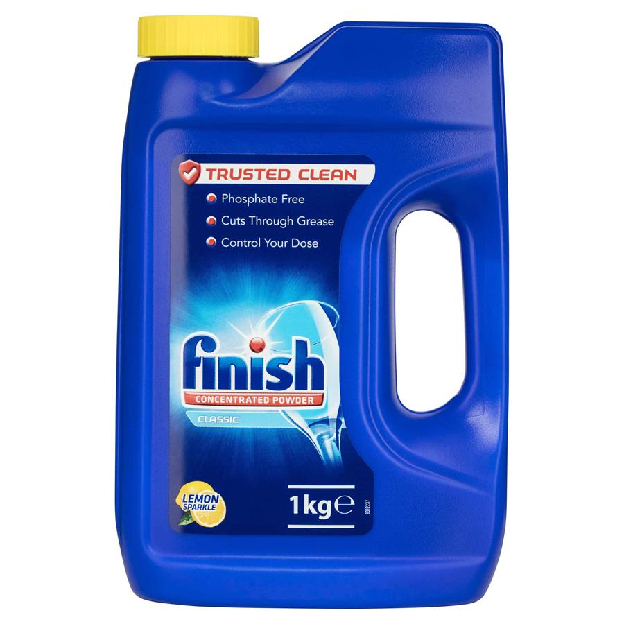 Finish Dishwash Powder Lemon 1Kg DISH1309 COS Complete Office