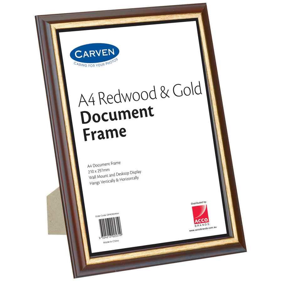 Carven Document Frame A4 FRAM1045 COS Complete Office Supplies
