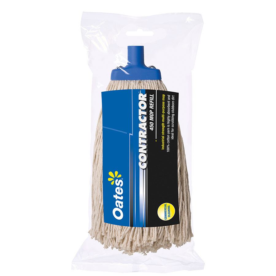 Oates Mop Head Duraclean Contract 450g MOPS3222 COS Complete