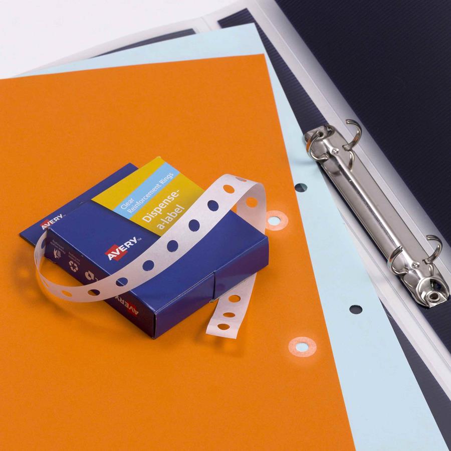 Avery Reinforcement Rings Pack 250 REIN1010 COS Complete Office