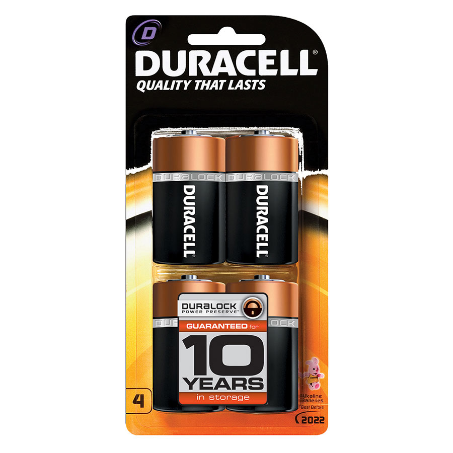 Duracell Coppertop D Battery COS Complete Office Supplies