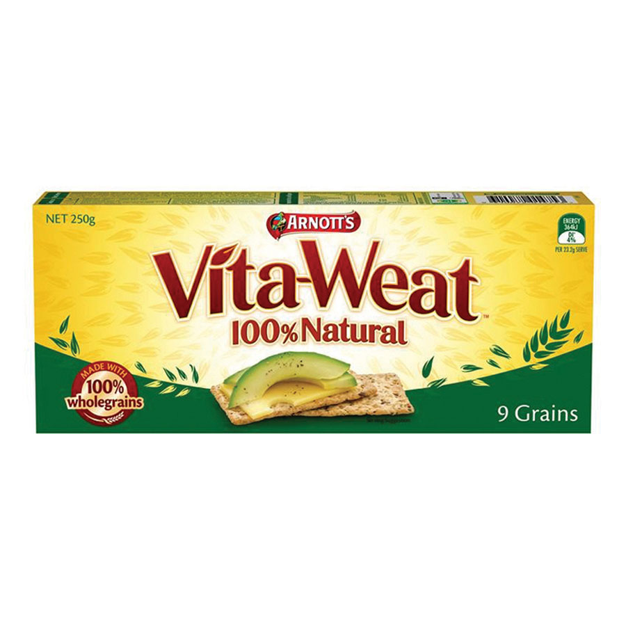 Arnotts Vita Weat 9 Grains Cracker 250g COS Complete Office Supplies