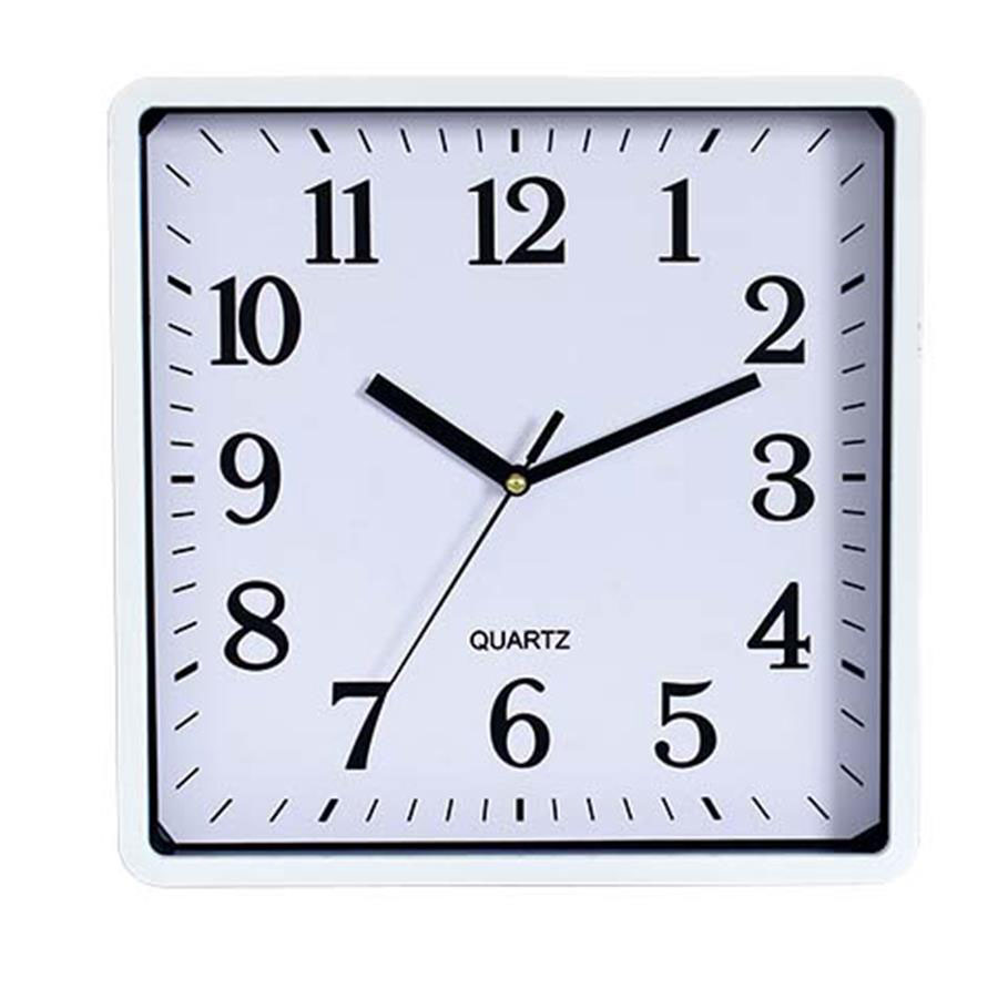 250mm Wall Clock Square COS Complete Office Supplies