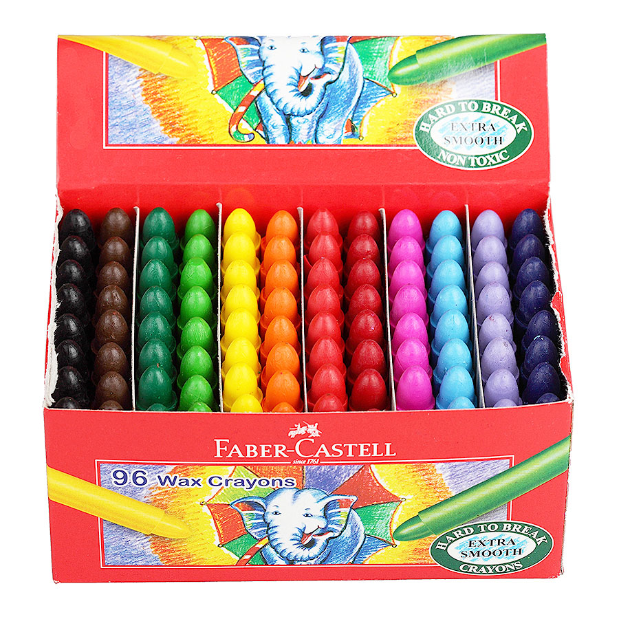 FaberCastell Smooth Wax Crayons COS Complete Office Supplies