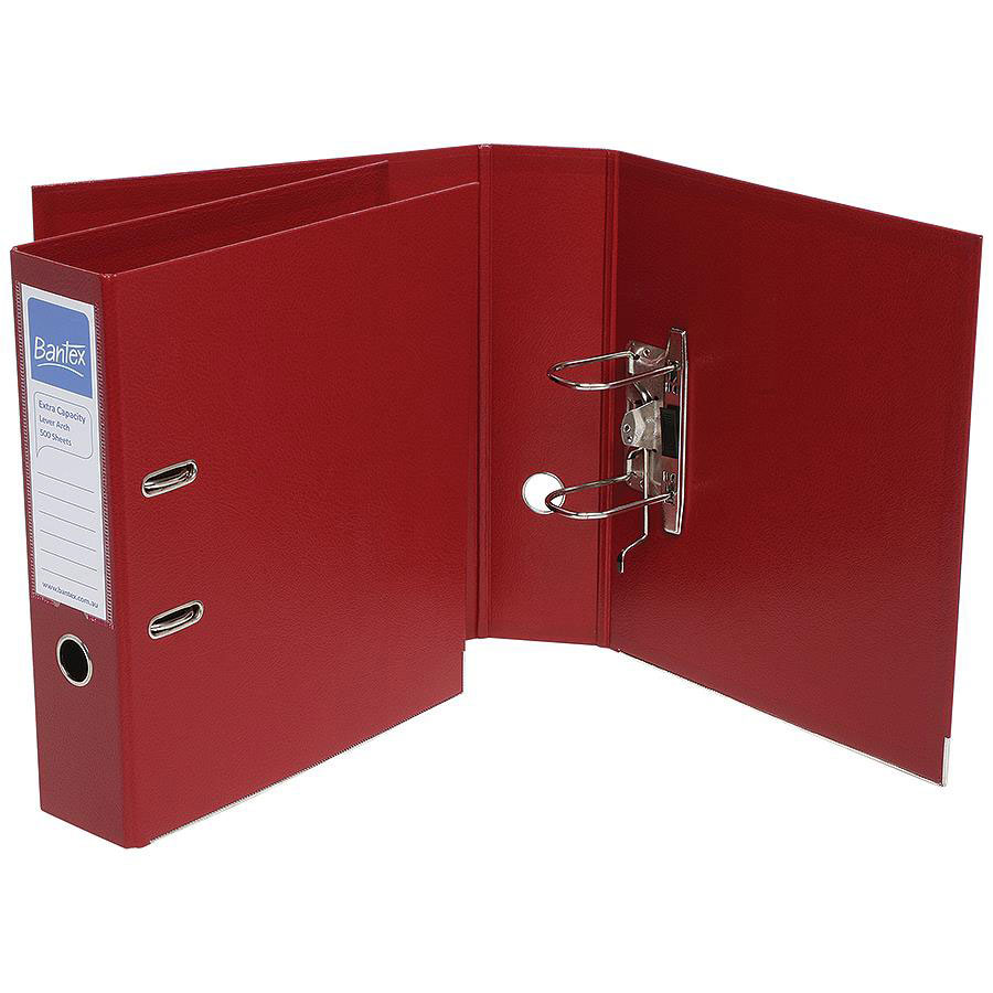 Bantex Lever Arch File Extra Capacity COS Complete Office Supplies