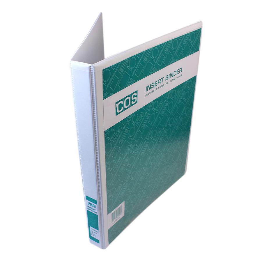COS Insert Binder A4 4 Ring 16mm COS Complete Office Supplies