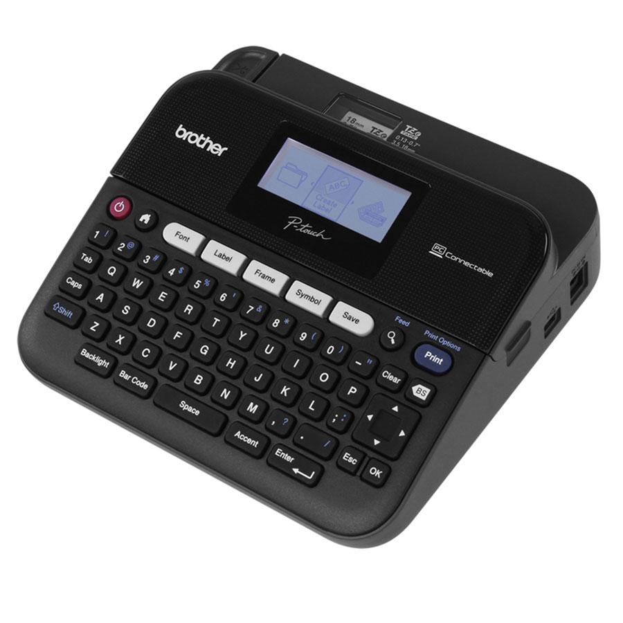brother p touch sequential numbers