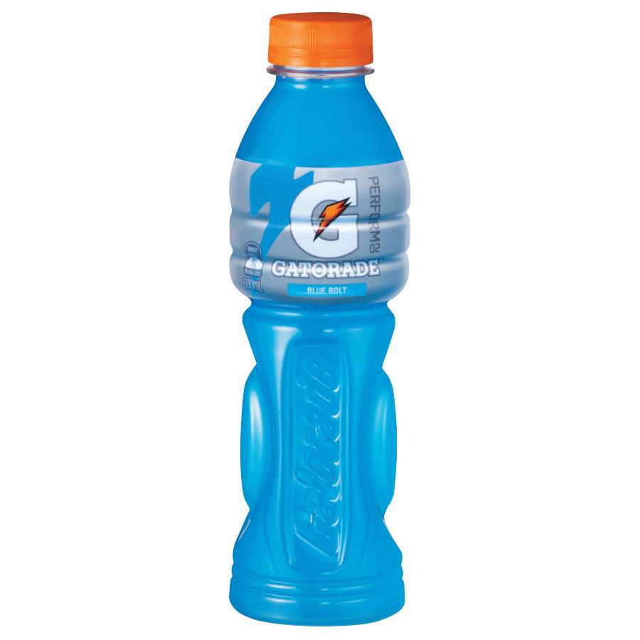Gatorade Blue Bolt Plastic 600ml COS Complete Office Supplies