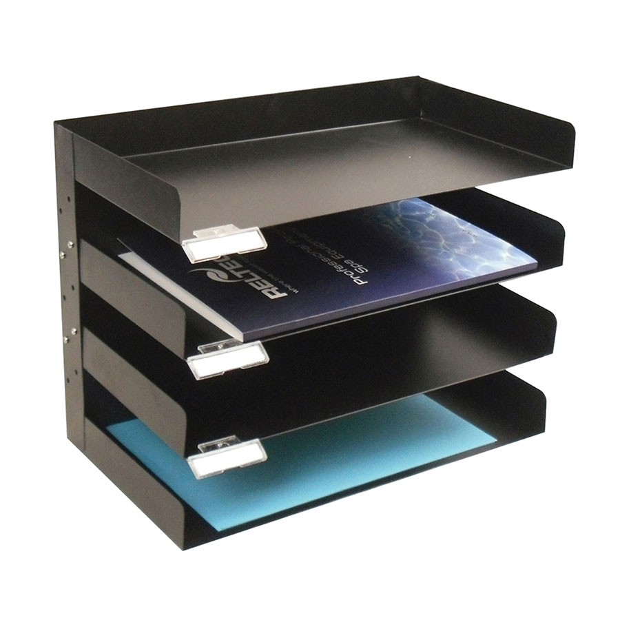 Stationery / Book Rack 4 Tier Adjustable COS Complete Office Supplies