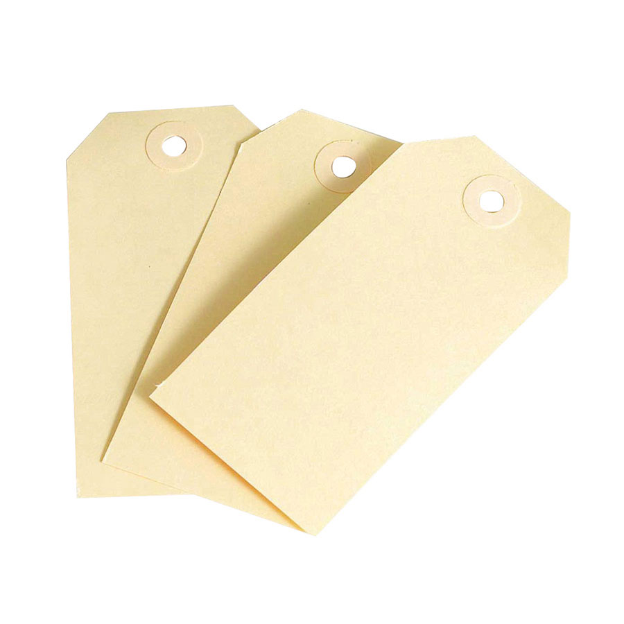 Avery Manila Shipping Tag No.3 48x96mm COS Complete Office Supplies