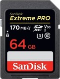 SanDisk 64GB Extreme Pro SDXC, UHS-I Card