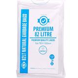 Garbage Bags 82L 32um Clear