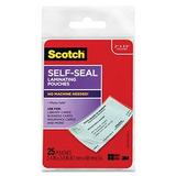 Scotch 61mm Self-Laminating Pouches