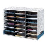 Fellowes 21 Compart Literature Organiser