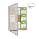 TX Weather Resistant Notice Case 820mm