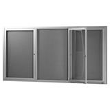 Be Noticed 3 Door Notice Case 1830mm