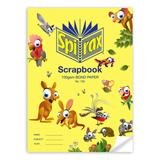 Spirax Scrapbk 335x245 Blank 100gsm 64P