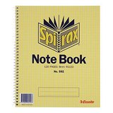 SpiraxBook #592 222x178mm S/O 120 Pg