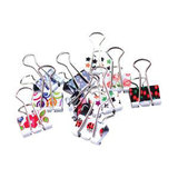 COS Assorted Design Foldback Clips 19mm