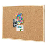 Quartet Wooden Frame Corkboard 900x600mm