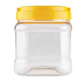 EC Plastic Jar with Yellow Lid 1.5Ltrs