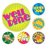 Avery Brights Merit Stickers