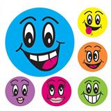 Avery Large Smiley Face Merit Stickers