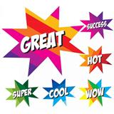 Avery Star Merit Stickers