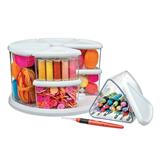 Deflecto Carousel Rotating Organiser