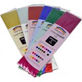 Rainbow Crepe Paper 500mm x 1m Foil
