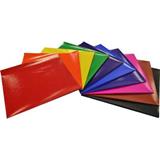 Rainbow Gloss Paper Squares 254mm