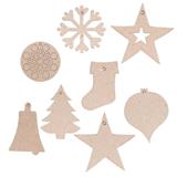 Papier Mache Xmas Decorations