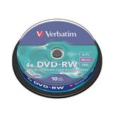 Verbatim DVD-RW 4.7GB 4x Spindle