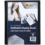 Marbig Display Book A4 20P Insert Refill