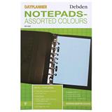 Desk Organiser Refill Colour Notepad