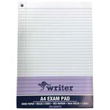 Exam Pad A4 8mm Ruled 1 Hole Portrait