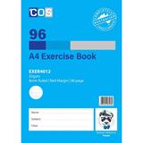 Exercise Book A4 8mm 55gsm 96Pg