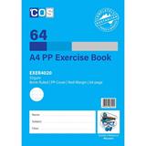 COS Exercise Book A4 PP 8mm 55gsm 64Pg