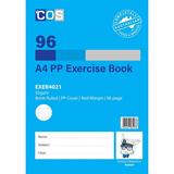 COS Exercise Book A4 PP 8mm 55gsm 96Pg