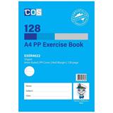 COS Exercise Book A4 PP 8mm 55gsm 128Pg
