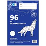 Exercise Book A4 PP 8mm 70gsm 96Pg