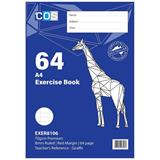 Exercise Book A4 8mm Ruled 70gsm 64Pg