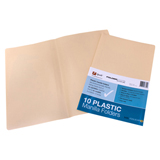 Polypropylene Manilla Folders Foolscap