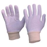 Cotton Interlock Ladies Knit Wrist Glove