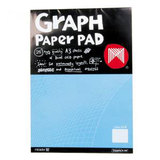 Graph Pad A3 1mm Grid Blue 25 Pages