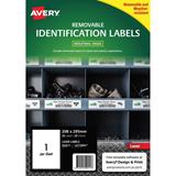 Avery Laser Labels L4775REV 1 /Sheet