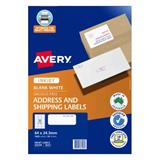 Avery Quick Peel Labels 33 Per Sheet