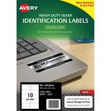 Avery Heavy Duty Labels 10 Per Sheet